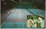 Kiamesha Lake NY Concord Hotel Indoor Tennis Courts On C1970 Vintage Postcard - Tennis