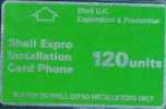 # UK_OTHERS OFFSHORE-ShellExpro-R3E Green 120 Landis&gyr 09.89 Tres Bon Etat - Boorplatformen