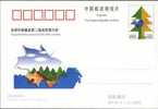 2002 CHINA JP110 2ND GLOBAL ENVIRONMENT FACILITY P-CARD - Postcards