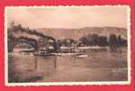 Cpa 26 Valence  Le Rhône Et Vue Sur Crussol  Bateau Photo PAUL JACQUIN STEAMER BOAT SHIPPING FRANCE - Valence