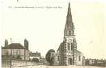 41/ LAMOTTE BEUVRON / EGLISE ET LA PLACE - Lamotte Beuvron