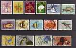 South Africa - 1974 - Definitives/Flowers, Fish & Birds (No 25 Cent) - Used - Usados