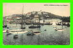 TORQUAY, DEVON - OUTER HARBOUR & VANE HILL - ANIMATED SHIPS - - Torquay