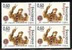 BULGARIA / BULGARIE - 2009 - 80 Ans De La Footballe Cloub "Locomotive" - Bl De 4** - Unused Stamps