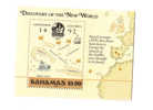 Bahamas 1988 Discovery Of America 500th Anniversary Columbus Map MNH - Bahamas (1973-...)