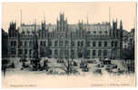 RAR Lübeck - Postgebäude, Korbflechtermarkt, Brunnen Um 1900 - Lübeck