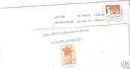 ANNEE 2008 : Enveloppe Avec Son Timbre "fete Du Timbre Droopy"  OBLITEREE - Lettres & Documents