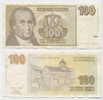 YUGOSLAVIA: 100 Dinara 1996 AUNC *P-152 *FORGERY BANKNOTE* - Yougoslavie