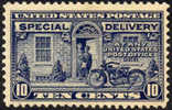 US E12 Mint Hinged 10c Special Delivery From 1922 - Express & Recommandés