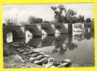 LIMAY - Yvelines - N°7 - Le Vieux Pont Sur La Seine Nombreuses Barques Amarrées - Circulé 1987 Edit Artaud Père Et Fils - Limay