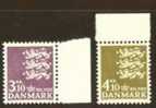 DENMARK 1970  MICHEL NO 499-500  MNH - Nuevos