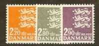 DENMARK 1967  MICHEL NO 461-463  MNH - Neufs