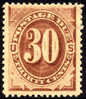 US J6 Mint Hinged 30c Postage Due From 1879 - Franqueo