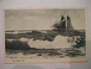 2592 OSTSEEBAD HAFFKRUG   DEUTSCHLAND SHIP BARCO BATEAUX   POSTCARD   YEARS  1930  OTHERS IN MY STORE - Chiatte, Barconi