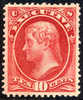 US O14 XF Mint Hinged 10c Executive Dept. Official From 1873 - Servizio