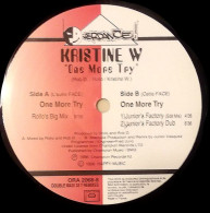 KRISTINE  ONE MORE TRY    ALBUM DOUBLE - 45 Rpm - Maxi-Single