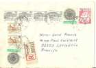 N° Y&t 1939+1455+1555     Lettre   GLIWICE  Vers    FRANCE    12 JANVIER 1973 - Storia Postale