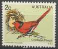 Australia 1978 Birds 2c Crimson Finch MNH - Nuovi