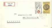 N° Y&t  1278+1319    Lettre     PRAGUE     Vers    SUISSE    17 MAI 1963 - Brieven En Documenten