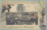 92 PUTEAUX : Souvenir Panorama En 1905 . - Puteaux