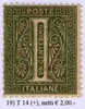 Italia A.00019 - 1966 - Sassone: N.T.14 (+) MLH - Privo Di Difetti Occulti. - Mint/hinged