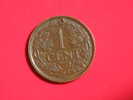NEDERLANDEN // 1937// 1 CENT  // SPENDIDE - 1 Centavos