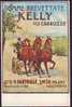 Carrozzella Calesse A Due Cavalli, Pubblicità Gomme 1898  Illustratore Sconosciuto(ristampa) - Taxi & Carrozzelle