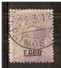 1912 EGEO USATO MICHETTI 50 CENT - RR1723 - Egeo