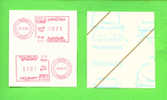 KUWAIT - 21/12/94 - Unused Meter Labels Issued At Safat Due To Stamp Shortage/Pair On Backing Paper 25 Fils - Koweït