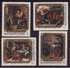 LUXEMBOURG :tableau 1984 N° 1050 / 53  Neuf X X Serie Compl. - Ungebraucht