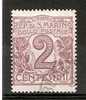 1903 SAN MARINO USATO CIFRA 2 CENT - RR6808 - Used Stamps