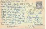 N° Y&t  237  CP ,CAD FACTEUR BOITIER   ST MARIN      Vers    PONTAILLAC       17 AOUT 1929 - Cartas & Documentos