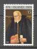 Iceland 1974 Mi. 494  15 (Kr) Bischof Von Hólar MNH** - Ungebraucht