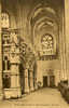 Environs De BOURG (Ain) - Eglise De BROU - Nef Transversale, Le Jubé - TBE, Carte Petit Format Neuve, 2 Scans - Eglise De Brou