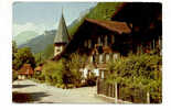 OLD FOREIGN 4157 - SWITZERLAND - SUISSE SWISS - KIRCHE MEIRINGEN WILERHORN - Meiringen