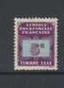 Yvert Taxe 1 * Neuf Charnière MH - Unused Stamps