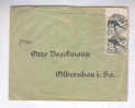 312/15 - ALLEMAGNE Reich -  Lettre TP Jeux Olympiques De Berlin 1936 Bord De Feuille - Cachet ALTONA Elbe - Verano 1936: Berlin