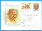 ROMANIA Postal Stationery Cover 1997. Mahatma Gandhi - Mahatma Gandhi