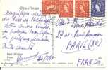 N° Y&t      CP     OXFORD    Vers    FRANCE   25 AOUT 1955 - Lettres & Documents