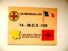 FRANCIA FRANCE  A  ITALIA   QSL QXL  OPERATOR   RADIO POSTCARD - Other & Unclassified