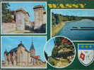 52 - WASSY - Porte De Ville - Eglise N-D - Lac Des Leschères... Multivues Avec Blason - Wassy