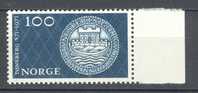 Norway 1971 Mi. 620   100 (Ø) 1100 Jahre Stadt Tønsberg Alte Stadtsiegel M. Rand MNH - Neufs