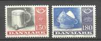 Denmark 1980 Mi. 708-09 NORDEN Handwerkskunst Silberkrug & Terrine MNH - Nuevos