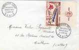 Carte Avec Cachet 1er Jour Philatec Paris 1964 " 5  6 1964 Paris - Briefe U. Dokumente