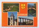 30- GARD >---CHAMBORIGAUD --MULTI-VUES--VUE GÉNÉRALE--EGLISE -PONT-VIADUC   --RECTO / VERSO ----Z29 - Chamborigaud