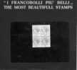 ITALIA REGNO ITALY KINGDOM 1924 PARASTATALI CONSORZIO BIBLIOTECHE TORINO CENT. 50 MNH QUARTINA BLOCK - Portofreiheit