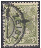 Holanda 1898-1924 Scott 62 Sello º Reina Wihelmina Michel 67D Yvert 50 Nederland Paises Bajos Stamps Timbre Pays-Bas - Usati