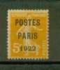 FRANCE PREO  N° 30 (*) - 1893-1947