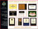 REPUBBLICA DI SAN MARINO - ANNO 2005 - BF GRANDI VINI ITALIANI - NUOVI MNH ** - Nuovi