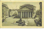 ITALY - LAZIO - ROMA - ROME - Il Pantheon - CARRIAGES - 1909 - Panteón